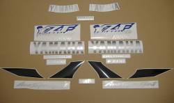 Yamaha 1000R 1997 blue adhesives set