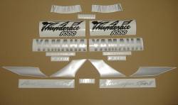 Yamaha 1000R 1996 black adhesives set