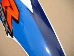 Suzuki GSX-R 750 2010 white stickers set