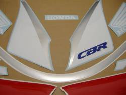 Honda 600 F2 1991 white logo graphics