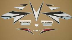 Honda 1000RR 2012 red complete sticker kit