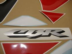 Honda CBR 929RR 2001 white stickers kit