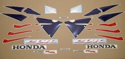 Honda CBR 600RR 2005 red stickers kit