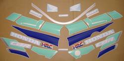 Honda CBR 600 F2 1992 HRC labels graphics