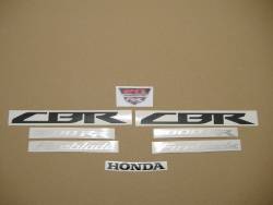 Honda 1000RR 2013 red adhesives set