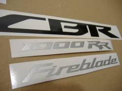 Honda 1000RR 2013 red complete sticker kit