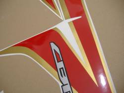 Honda cbr 250r 2012 white full decals kit