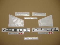 Honda 250R 2012 black reproduction stickers