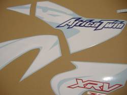 Honda XRV 750 2002 Africa Twin blue stickers 