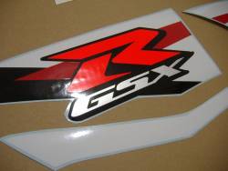 Suzuki GSXR 1000 2012 white decals