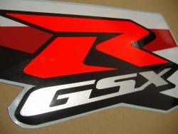 Suzuki GSX-R 1000 2012 white decals kit 