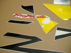 Honda 954RR 2003 SC50 yellow stickers set