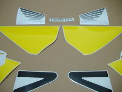 Honda 954RR 2003 Fireblade yellow logo graphics