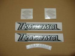 Suzuki GW250 2014 black decals kit 