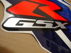 Suzuki GSXR 600 L2 white stickers