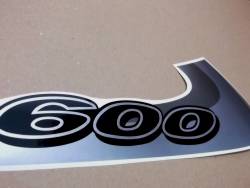 Suzuki gsx-r 600 1999 SRAD black decals set