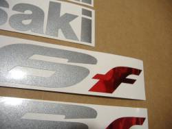 Kawasaki ER-6F 2008 complete sticker kit