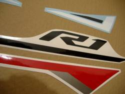 Yamaha YZF R1 2015 RN32 white decals