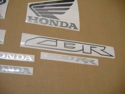 Honda CBR 600RR 2011 black decals