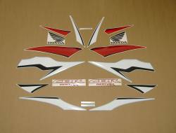 Honda CBR 600RR 2009 black decals