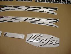 Kawasaki ZX 12R 2004 Ninja green logo graphics