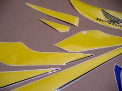 Honda 1000RR 2006 yellow adhesives set