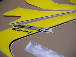 Honda 1000RR 2006 Fireblade yellow reproduction decals