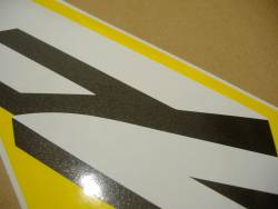 Honda CBR 600 F4 2002 yellow labels graphics