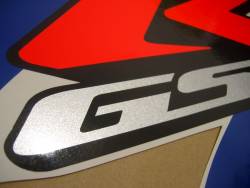 Suzuki GSX-R 750 2000 white stickers set