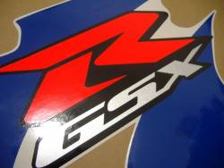 Suzuki GSXR 750 K0 white full decals kit