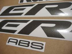 Kawasaki ER 6F 2007 silver full decals kit