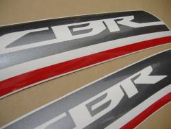 Honda CBR 600F 2012 white decals