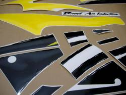 Honda cbr 600 f3 1997 yellow black adhesives 