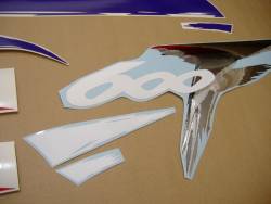 Honda CBR 600 F3 1997 white decals kit 