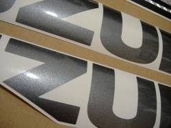 Suzuki 1000 2009 white stickers kit