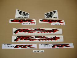 Honda 929RR 2001 SC44 complete sticker kit