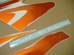 Honda CBR 600 F3 1998 orange labels graphics
