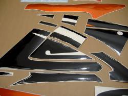 Honda CBR 600 F3 1998 orange decals kit 