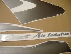 Honda CBR 600 F3 1998 grey stickers kit