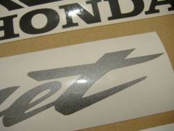 Honda CB 600F 2005 Hornet silver stickers