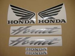 Honda CB600F 2005 silver stickers kit
