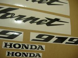 Honda CB 919F 2005 silver labels graphics