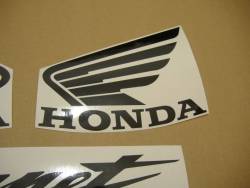 Honda CB919F 2005 silver stickers kit