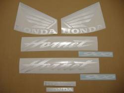 Honda CB600F 2005 Hornet blue decals