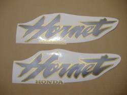 Honda 600F 2001 Hornet black logo graphics