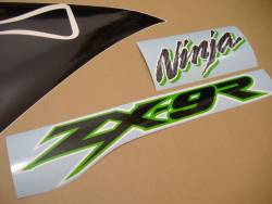 Kawasaki ZX9R 2002 Ninja blue decals