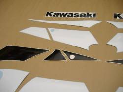 Kawasaki ZX 9R 2002 green full decals kit