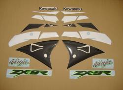 Kawasaki ZX9R 2002 Ninja green decals kit