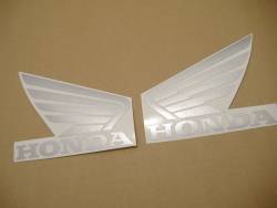 Honda CBR 600 F4 2002 blue decals kit 