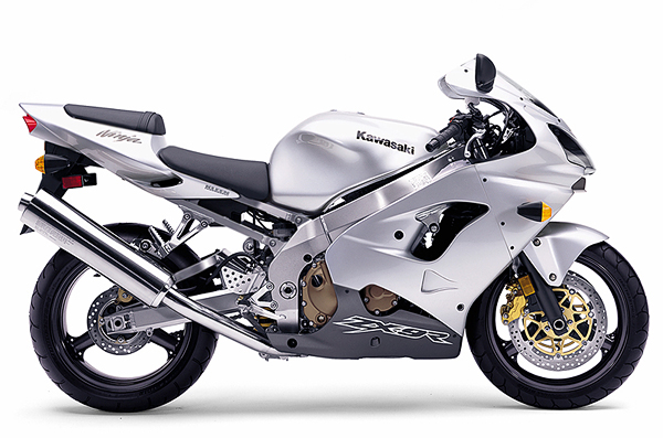 KAWASAKI ZX-9R 2003 - GREY VERSION STICKER SET